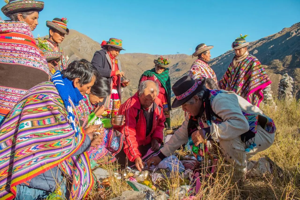 Ceremonias espirituales andinas