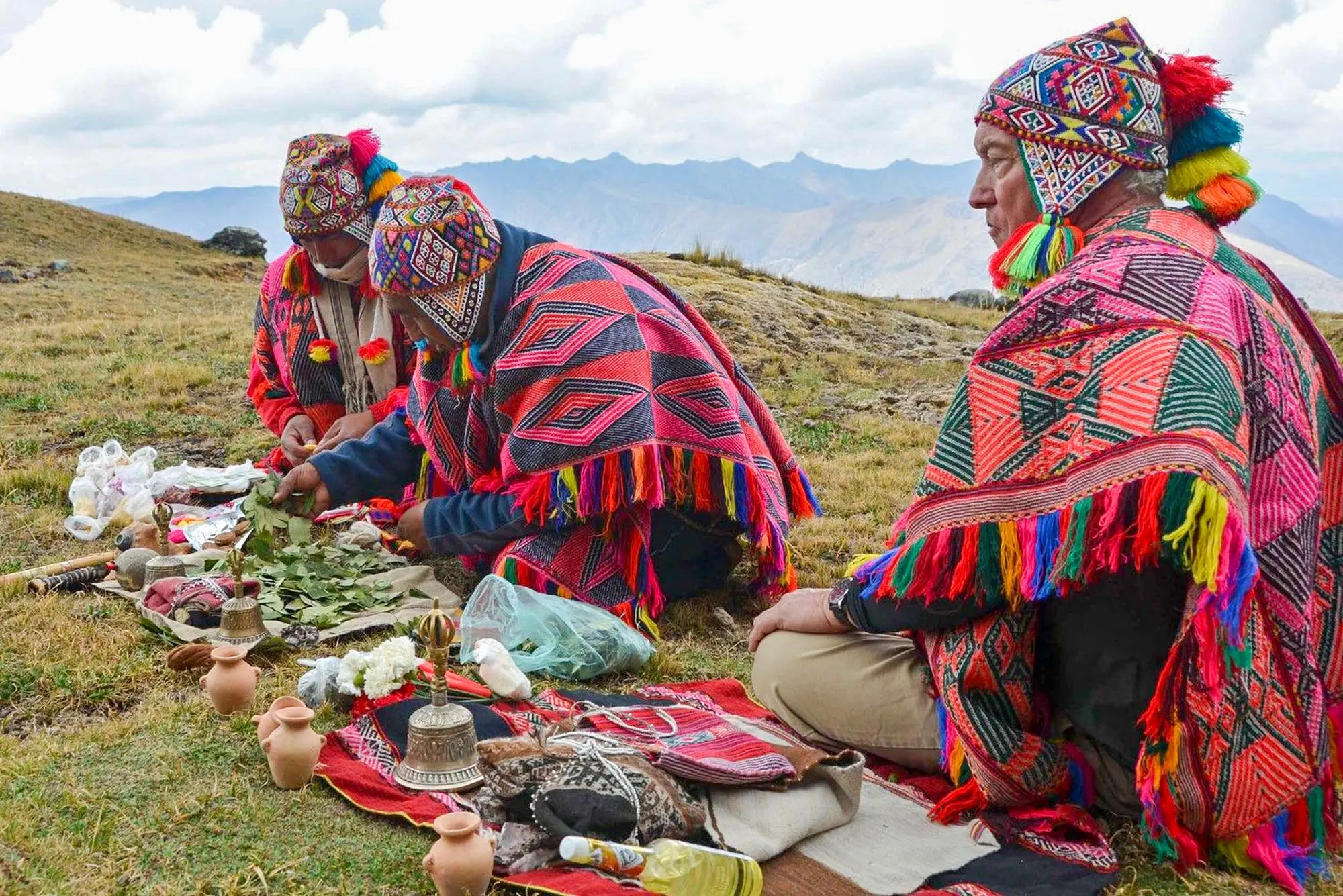 Ceremonia a la Pachamama