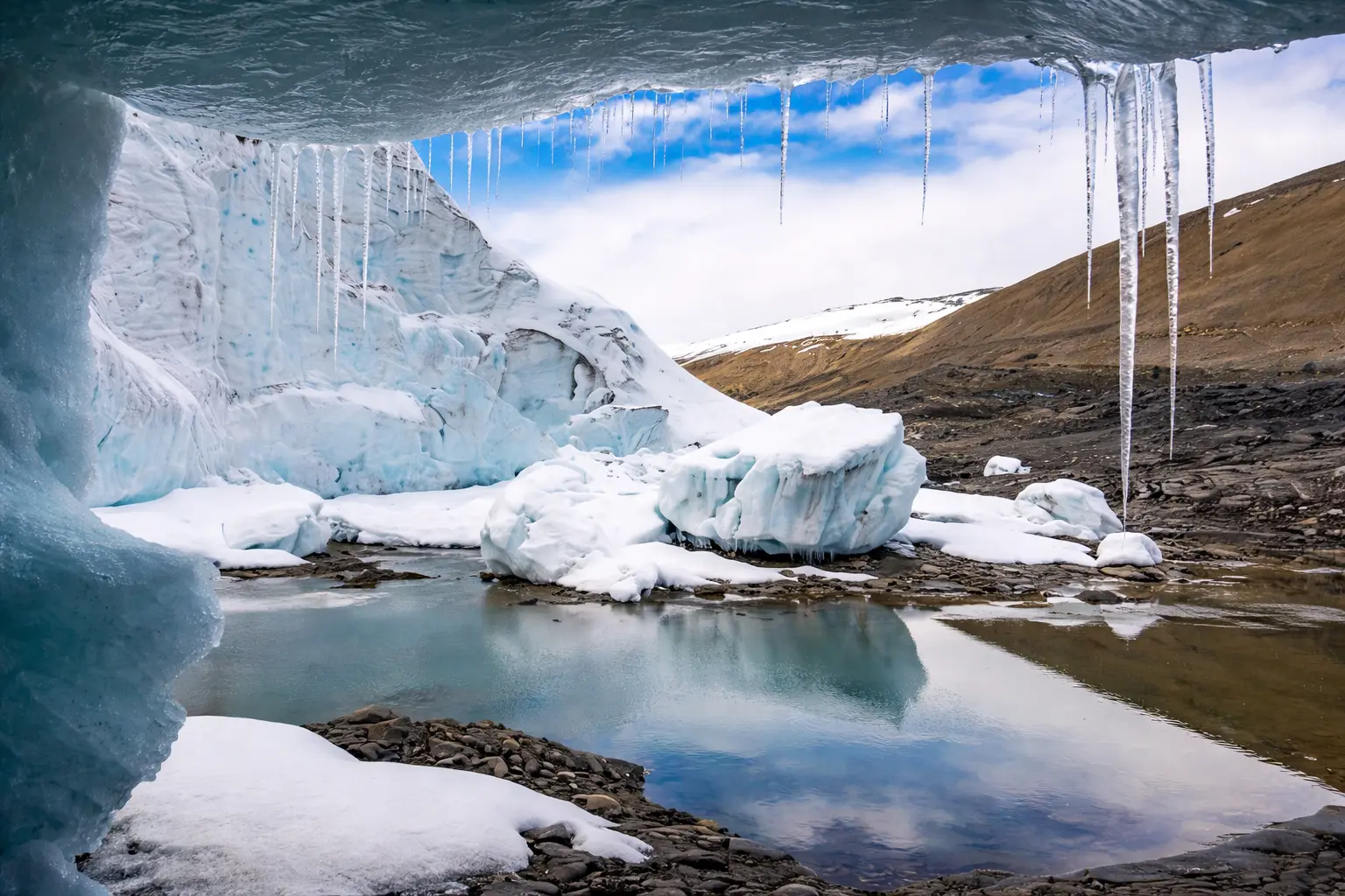Montañas nevadas